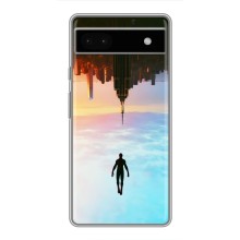 Чохол з людиною павуком для Google Pixel 6a - (AlphaPrint) (Людина павук)