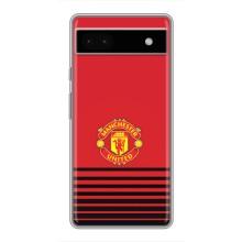 Чехол Манчестер Юнайтед для Гугл Пиксель 6а (AlphaPrint) (manchester united)
