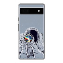 Чохол NASA для Google Pixel 6a (AlphaPrint) (Космонавт фото)
