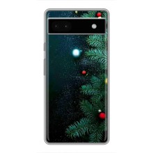 Чехол Новогодняя Елка на Google Pixel 6a (Елка)