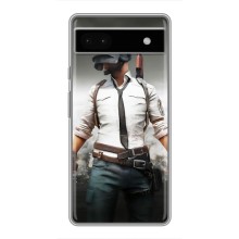 Чеjхол PUBG для Гугл Пиксель 6а (AlphaPrint) (Пабг мен)