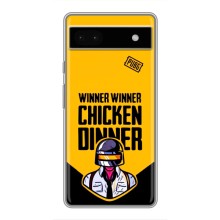 Чеjхол PUBG для Гугл Пиксель 6а (AlphaPrint) (Pubg шолом)