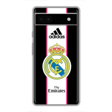 Чохол для Google Pixel 6a з принтом – Лого Real Madrid