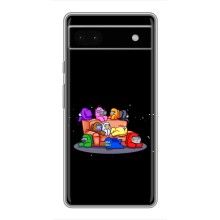 Чехол Амонг Ас для Google Pixel 6a (AlphaPrint) (Амонг-ас)