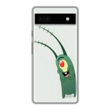 Чохол з картинкою "Одноокий Планктон" на Google Pixel 6a (Милий Планктон)