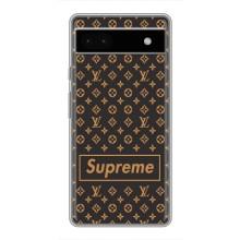 Чехол для Google Pixel 6a с картинкой Supreme (AlphaPrint)