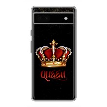 Чехол с Короной Гугл Пиксель 6а - (AlphaPrint) (Корона короля)