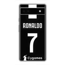 Чехол Криштиану Роналду для Google Pixel 6a (AlphaPrint) (RONALDO 7)