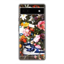 Чохол для Google Pixel 6a - з принтом Найк (AlphaPrint) (Стиль Найк)