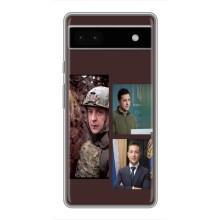 Чехол для Google Pixel 6a (AlphaPrint - с принтом Зеленского)