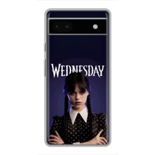 Чехлы Венсдей на Google Pixel 6a Уэнсдей (AlphaPrint) (Wednesday)