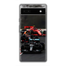 Чехол Формула1 на Google Pixel 6a – Гонка Ф1