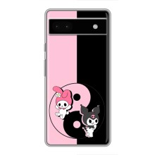 Чехол с кроликом Куроми на Google Pixel 6a (Куроми Инь Янь)