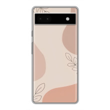 Чохол квітковий дизайн для Google Pixel 6a – Кориневий фон