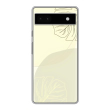Чохол квітковий дизайн для Google Pixel 6a – Зелений фон