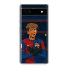 Чохол з футболістом Ламін Ямаль Google Pixel 6a (Футболіст Ямал)
