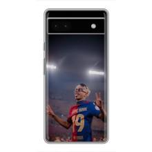 Чохол з футболістом Ламін Ямаль Google Pixel 6a (Ямаль на стадіоні)
