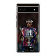 Чохол з футболістом Ламін Ямаль Google Pixel 6a (Ямал з кубком)