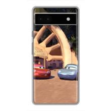 Чехол с принтом Маквин для Google Pixel 6a – Маквин и Салли