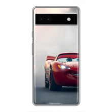 Силиконовый чехол Маквин для Google Pixel 6a – Маквин на трасе