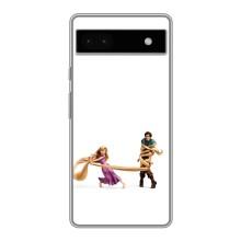 Чехол Рапунцель для Google Pixel 6a – Рапунцель и Флин