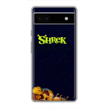 Чохол з мультфільмом Шрек на Google Pixel 6a – Шрек лого