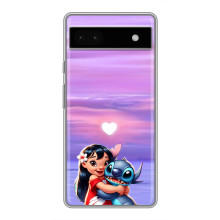 Чехол с рисунком Стич для Google Pixel 6a – Стич и Лило
