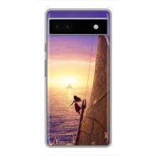 Чохол з мультфільмом Ваяна Google Pixel 6a (Ваяна в морі)