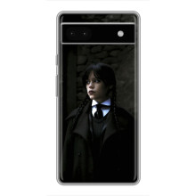 Чехол с дизайном Венздей 2 на Google Pixel 6a – Уэнсдей в костюме
