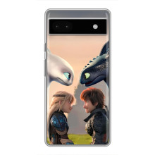 Чехол как приручить дракона на Google Pixel 6a – Гикавка и Астрид