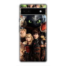 Чехол как приручить дракона на Google Pixel 6a – Персонажи дракона