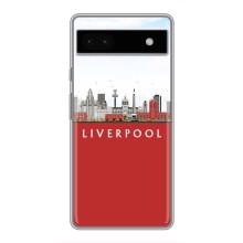 Чехол с картинкой ФК Ливерпуль на Гугл Пиксель 6а (Город Liverpool)