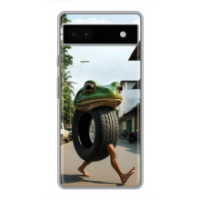 Чехол с мемами тралалело тралала для Google Pixel 6a – Бонека амбалабу