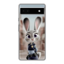 Чехол Зоотрополіс на Google Pixel 6a – Зайка Джуди