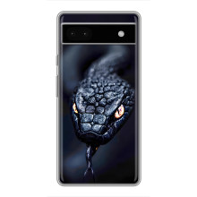 Чехол с картинкой «Хищники» для Google Pixel 6a – Змея