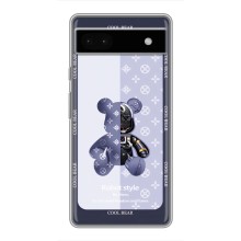 Крутые Чехлы Луи Виттон для Google Pixel 6a (AlphaPrint) (Медвежонок LV)