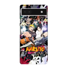 Купить Чехлы на телефон с принтом Anime для Гугул Пиксель 6а – Наруто постер