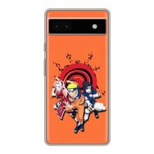 Naruto Anime Чехлы для Гугл Пиксель 6а (AlphaPrint)