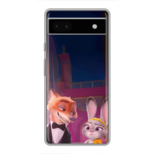 Силиконовый чехол с принтом Зоотрополіс для Google Pixel 6a – Главные герои