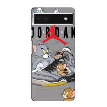 Силіконовый Чохол Nike Air Jordan на Гугул Піксель 6а – Air Jordan