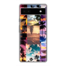 Силіконовий чохол з КАРТИНКАМИ літо для Google Pixel 6a (AlphaPrint) (Літня відпустка)