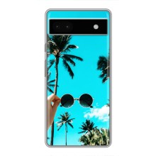 Силіконовий чохол з КАРТИНКАМИ літо для Google Pixel 6a (AlphaPrint) (Погляд літо)