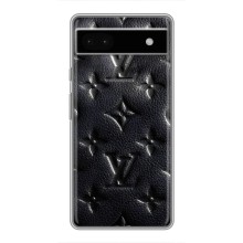 Текстурний Чохол Louis Vuitton для Гугул Піксель 6а – Чорний ЛВ