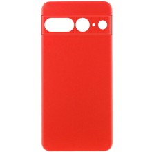 Чохол Silicone Cover Lakshmi Full Camera (AAA) для Google Pixel 7 Pro (Червоний)