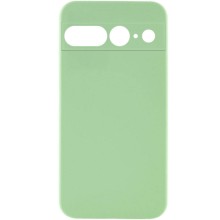 Чехол Silicone Cover Lakshmi Full Camera (AAA) для Google Pixel 7 Pro (Мятный)