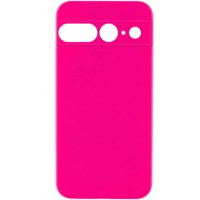 Чехол Silicone Cover Lakshmi Full Camera (AAA) для Google Pixel 7 Pro (Розовый)