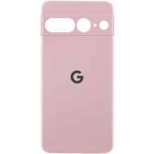 Чохол Silicone Cover Lakshmi Full Camera (AAA) with Logo для Google Pixel 7 Pro – Рожевий