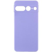 Чохол Silicone Cover Lakshmi Full Camera (AA) для Google Pixel 7 Pro – Бузковий