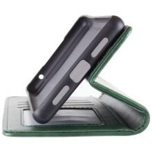 Кожаный чехол-книжка GETMAN Gallant (PU) для Google Pixel 7 Pro – Зеленый