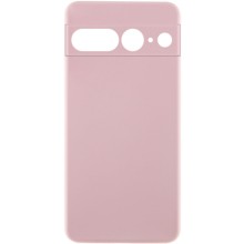Чехол TPU GETMAN Liquid Silk Full Camera для Google Pixel 7 Pro – Розовый